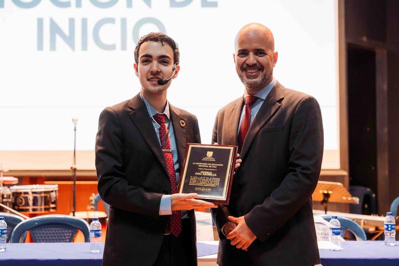 Reconocimiento de la Secretaría de Educación de Cali al Modelo ONU ASOBILCA